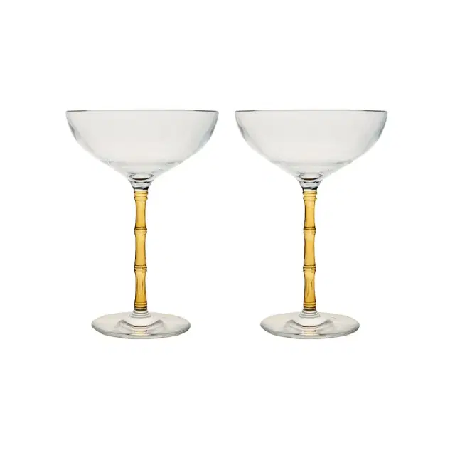 La DoubleJ Bamboo Coupe Set Of 2