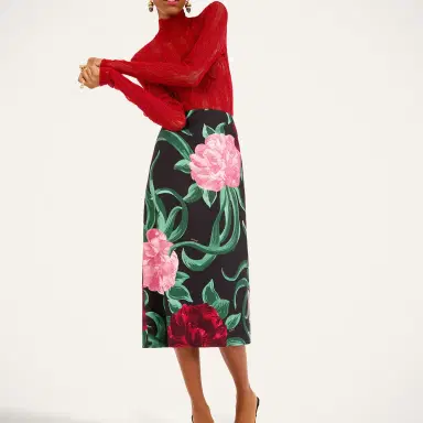 La DoubleJ Pencil Skirt | Thumbnail 3