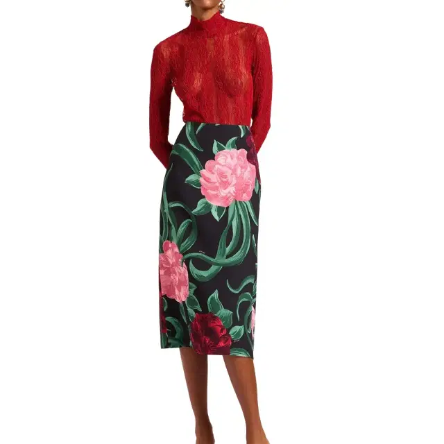 La Double J Pencil Skirt