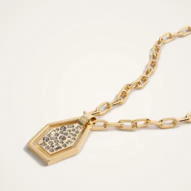 La DoubleJ Sparkly Swinging Portal Necklace | Thumbnail 4 La DoubleJ Sparkly Swinging Portal Necklace | Thumbnail 4