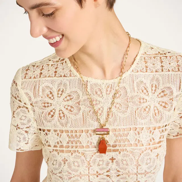 La Double J Mini Bridge Portal Necklace