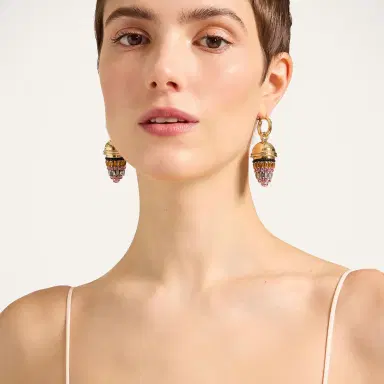 La DoubleJ Lantern Earrings | Thumbnail 1