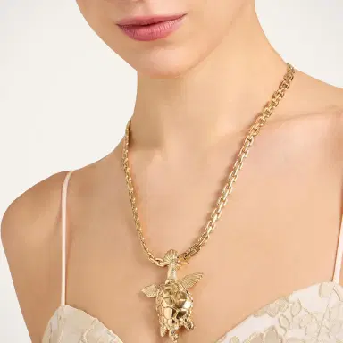 La DoubleJ Turtlair Necklace | Thumbnail 2