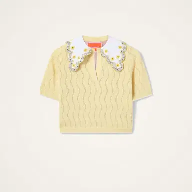La DoubleJ Crop Polo | Thumbnail 4 La DoubleJ Crop Polo | Thumbnail 4