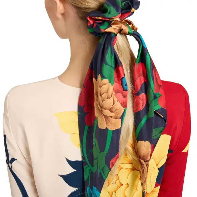 La Double J Bow Scrunchie