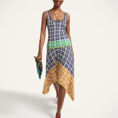 La DoubleJ Check Me Skirt | Thumbnail 4 La DoubleJ Check Me Skirt | Thumbnail 4