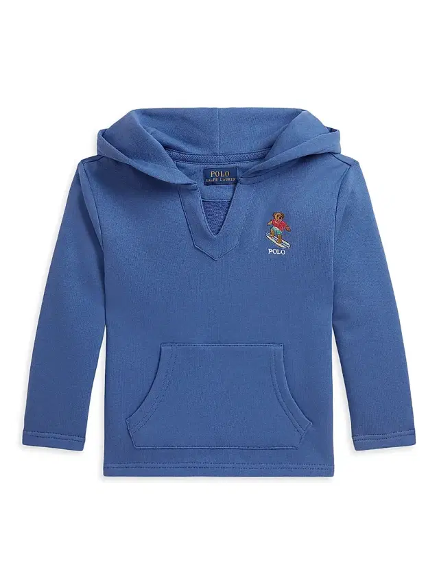 Polo Ralph Lauren Little Boy's & Boy's Polo Bear Cotton-Blend Hoodie - Bai Blue
