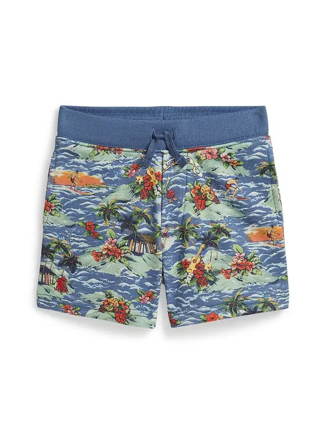 Polo Ralph Lauren Little Boy's & Boy's Printed French Terry Shorts - Surf Club