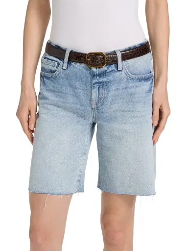 L'AGENCE Women's Elise Denim Bermuda Shorts - Zantana | Thumbnail 3 L'AGENCE Women's Elise Denim Bermuda Shorts - Zantana | Thumbnail 3