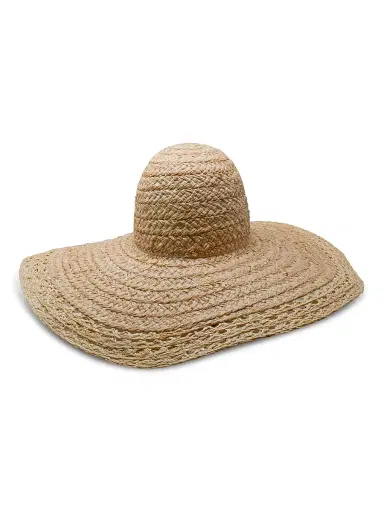 Gigi Burris Women's Mary Jane Raffia Wide-Brim Sun Hat - Natural | Thumbnail 2 Gigi Burris Women's Mary Jane Raffia Wide-Brim Sun Hat - Natural | Thumbnail 2