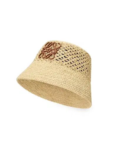 Loewe Women's x Paula's Ibiza Anagram Raffia Bucket Hat - Natural | Thumbnail 2 Loewe Women's x Paula's Ibiza Anagram Raffia Bucket Hat - Natural | Thumbnail 2