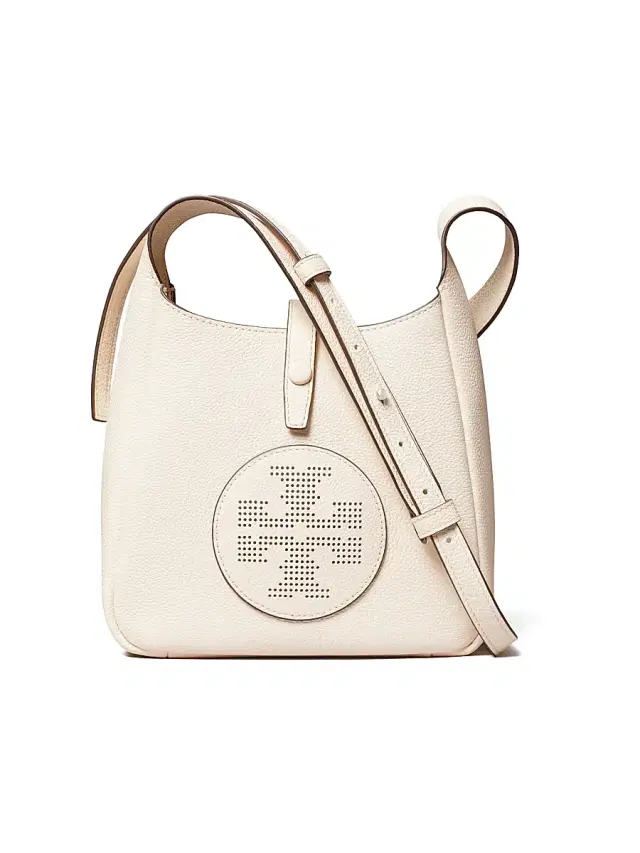 Tory Burch Women's Miller Swing Leather Crossbody Bag - Light Cream