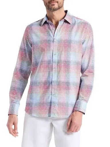 Robert Graham Men's Ligett Gingham Shirt | Thumbnail 3 Robert Graham Men's Ligett Gingham Shirt | Thumbnail 3
