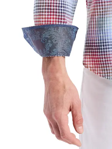 Robert Graham Men's Ligett Gingham Shirt - Size XXL | Thumbnail 6 Robert Graham Men's Ligett Gingham Shirt - Size XXL | Thumbnail 6