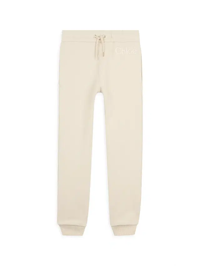 Chloé Little Girl's & Girl's Logo Joggers - Light Lime