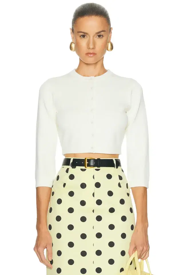 Refined Knit Crop Cardigan