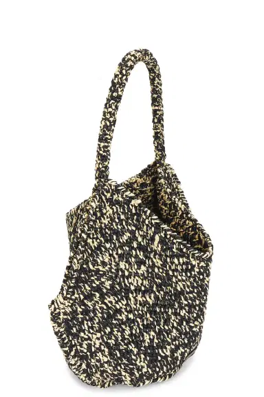 Khaite Lotus Medium Raffia Tote Bag | Thumbnail 4
