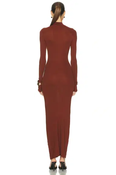 SAME Shimmer Mockneck Dress | Thumbnail 3