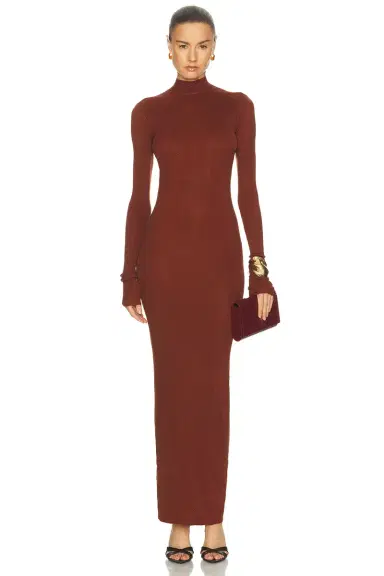 SAME Shimmer Mockneck Dress | Thumbnail 1
