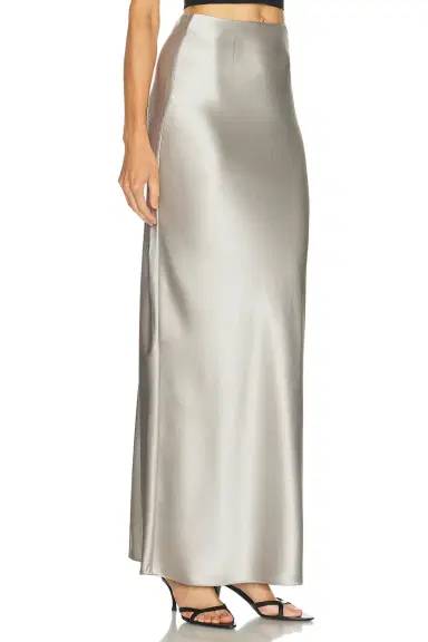 SAME Satin Maxi Skirt | Thumbnail 2
