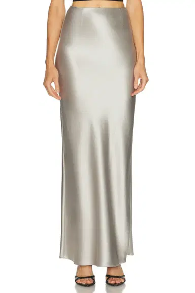 SAME Satin Maxi Skirt | Thumbnail 1
