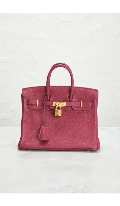 HERMÈS Togo Birkin 25 Handbag | Thumbnail 12