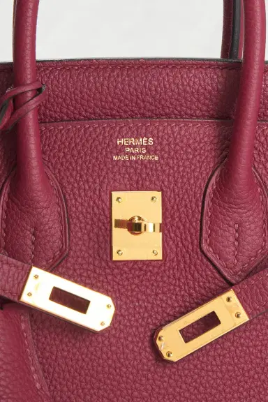 HERMÈS Togo Birkin 25 Handbag | Thumbnail 6
