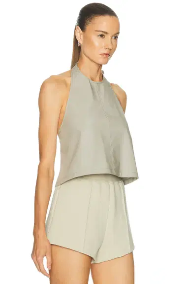 Wardrobe.NYC Clean Backless Halter Top | Thumbnail 2 Wardrobe.NYC Clean Backless Halter Top | Thumbnail 2