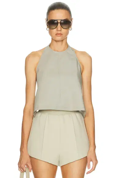 Wardrobe.NYC Clean Backless Halter Top | Thumbnail 1 Wardrobe.NYC Clean Backless Halter Top | Thumbnail 1