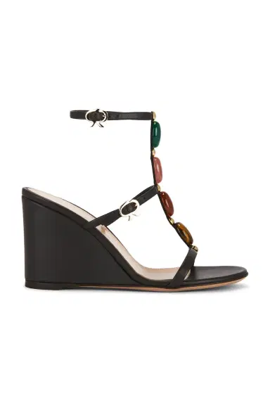 Gianvito Rossi Wedge Sandal | Thumbnail 1 Gianvito Rossi Wedge Sandal | Thumbnail 1