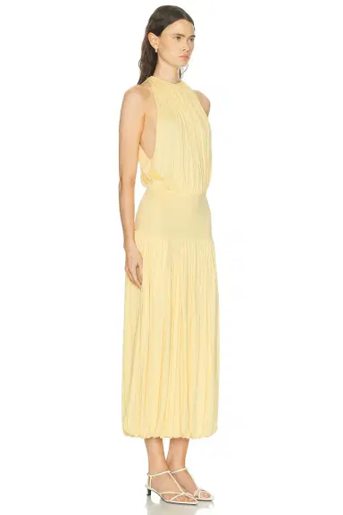 TOTEME Soft Gathered Dress | Thumbnail 2 TOTEME Soft Gathered Dress | Thumbnail 2