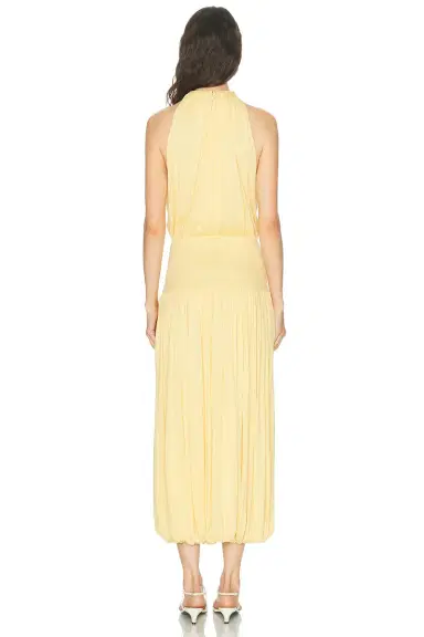 TOTEME Soft Gathered Dress | Thumbnail 3 TOTEME Soft Gathered Dress | Thumbnail 3