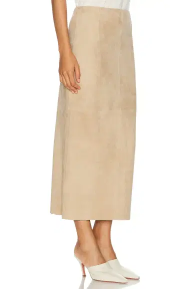 Nour Hammour Selly Suede Skirt | Thumbnail 2 Nour Hammour Selly Suede Skirt | Thumbnail 2