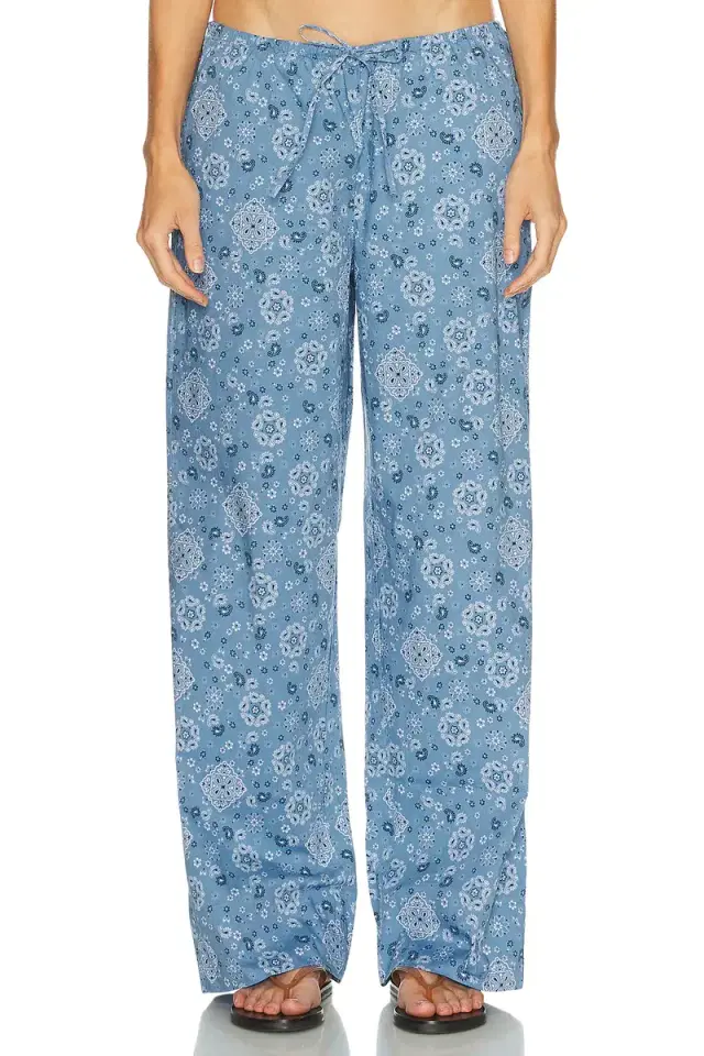 Cotton Poplin Pant