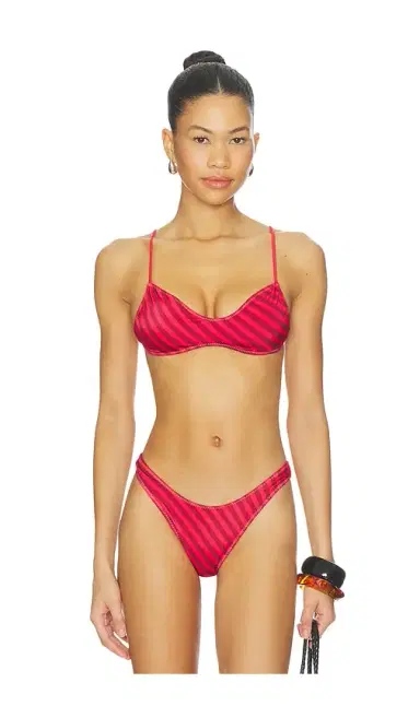 Frankies Bikinis X Jennie Magnolia Satin Top | Thumbnail 1 Frankies Bikinis X Jennie Magnolia Satin Top | Thumbnail 1