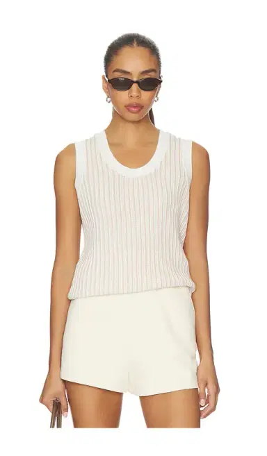 Varley Aldcroft Stitch Knit Tank Top | Thumbnail 1 Varley Aldcroft Stitch Knit Tank Top | Thumbnail 1