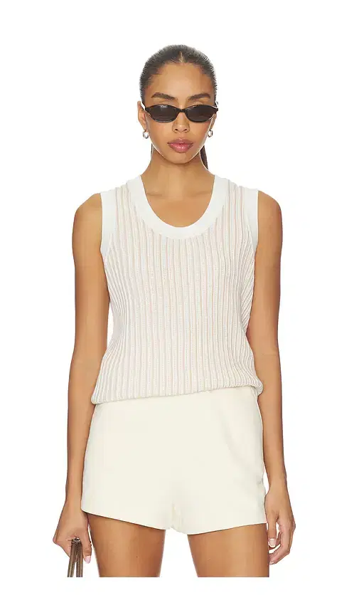 Varley Aldcroft Stitch Knit Tank Top