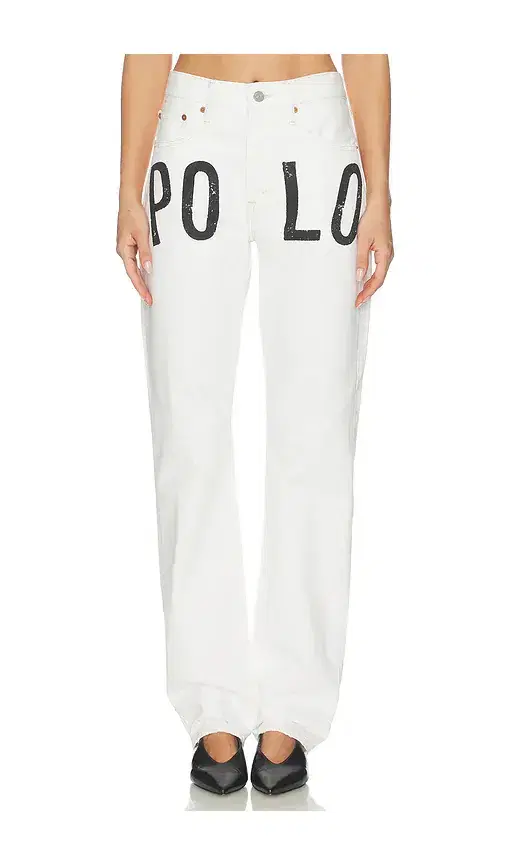Polo Ralph Lauren Rigid Denim Standard Straight Pants