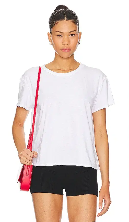 Cotton Boxy Crew Tee