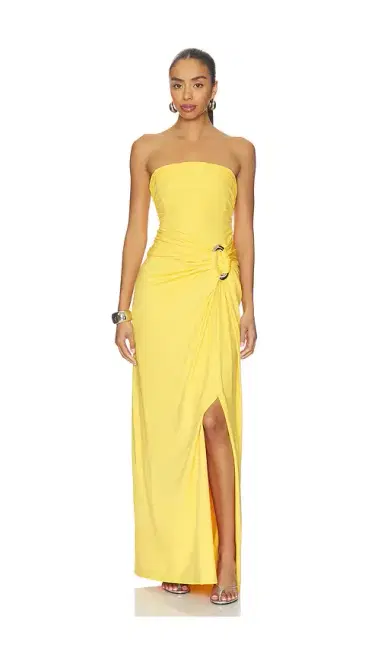 Simkhai Emma Bustier Gown | Thumbnail 1 Simkhai Emma Bustier Gown | Thumbnail 1