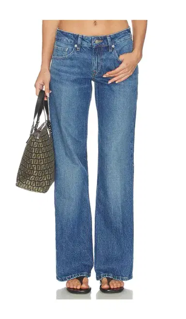 GOOD AMERICAN Good Low Rise Loose Jeans | Thumbnail 1 GOOD AMERICAN Good Low Rise Loose Jeans | Thumbnail 1