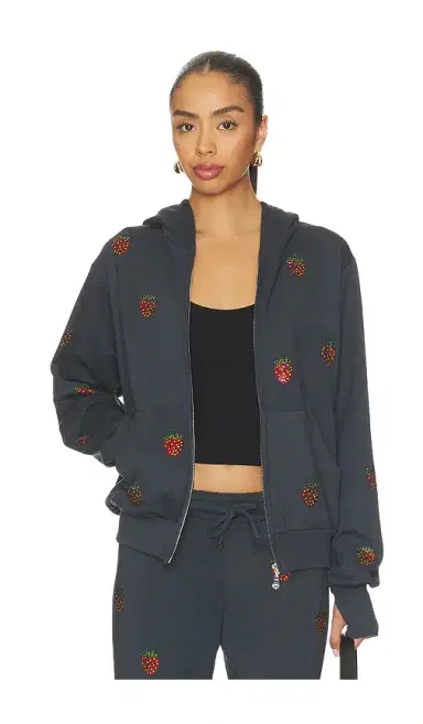 Lauren Moshi Hezly Zip Up Hoodie | Thumbnail 2 Lauren Moshi Hezly Zip Up Hoodie | Thumbnail 2