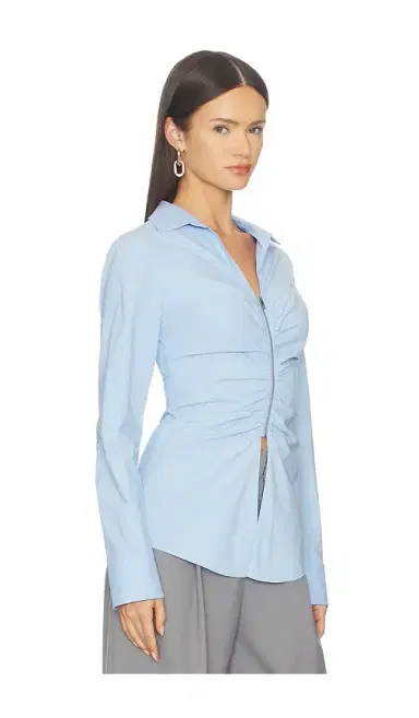 Alexander Wang Shirt With Gathered Bust | Thumbnail 2