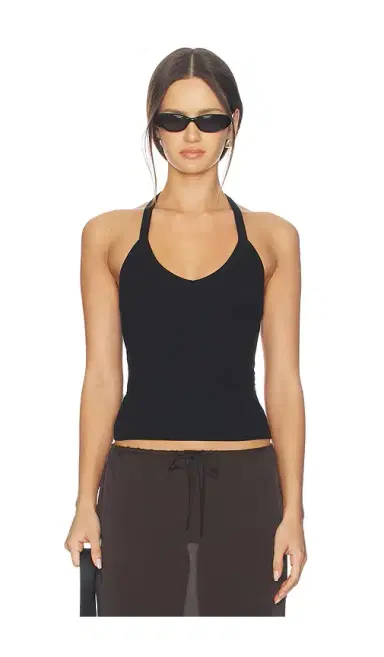 ÉTERNE V-neck Racerback Tank | Thumbnail 1