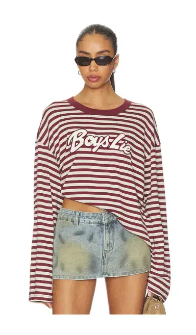 Boys Lie Starlight Boyfriend Longsleeve | Thumbnail 1 Boys Lie Starlight Boyfriend Longsleeve | Thumbnail 1