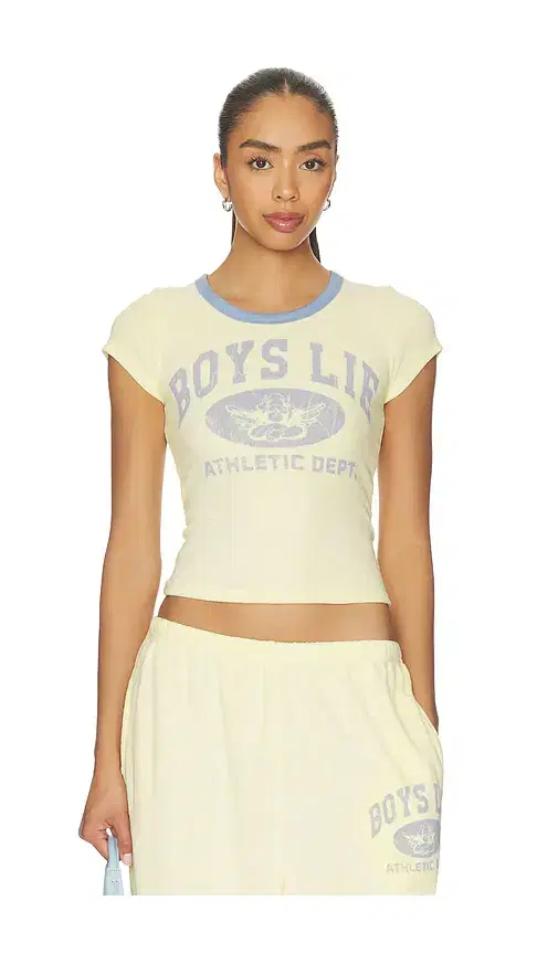 Boys Lie Athletic Depts V3 Baby Tee