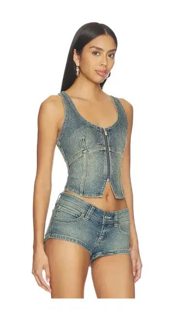 Abrand Addison Racer Vest Top | Thumbnail 2