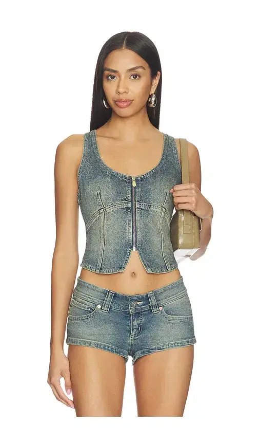 Abrand Addison Racer Vest Top