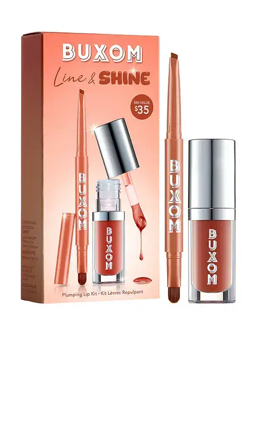 Buxom Line & Shine Lip Oil & Lip Liner Duo