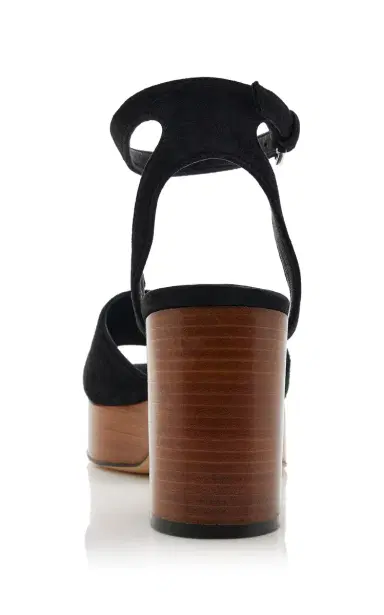 TOTEME Suede Platform Sandals | Thumbnail 5 TOTEME Suede Platform Sandals | Thumbnail 5